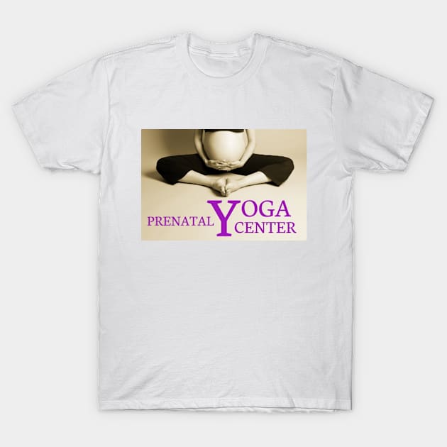 PYC Bump Logo T-Shirt by Prenatal Yoga Center